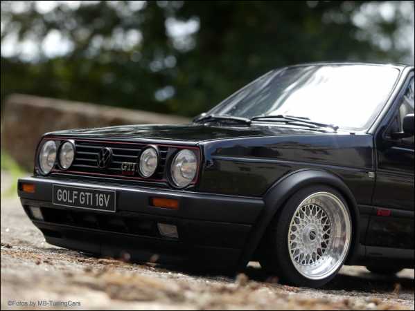 1:12 Tuning VW Golf 2 MK2 16V + BBS RS-Alufelgen